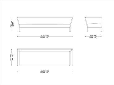 Preview: CORO NEST SOFA 3030